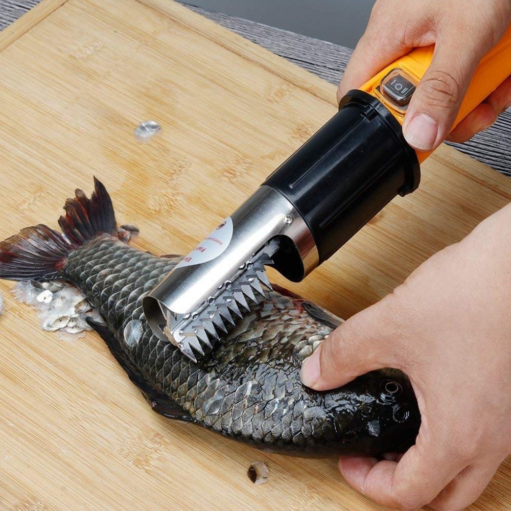 electric fish scaler box Electric Fish Scaler Pro – Kitchen Dino